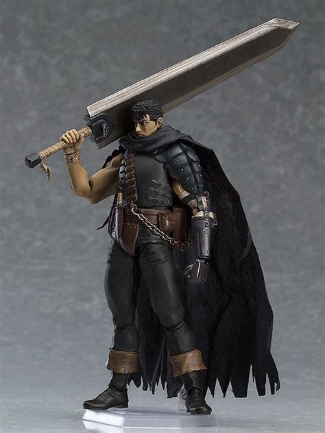 guts black swordsman figma|guts berserk action figure.